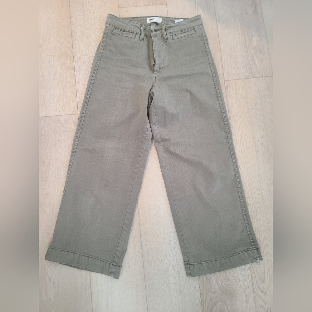 Oat NY Cropped Denim Olive